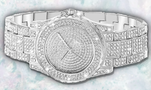 A watch made of diamond